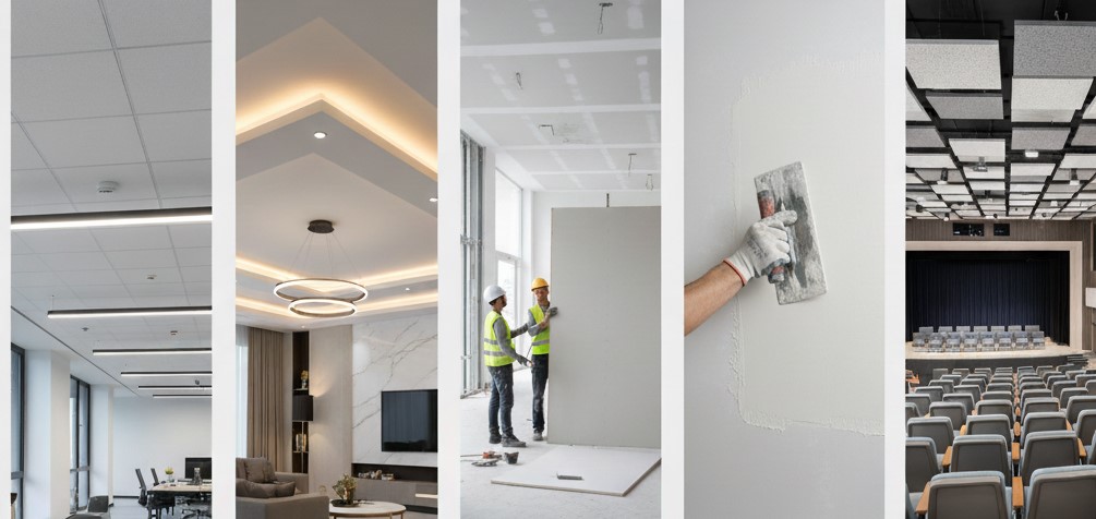 False Ceilings & Dry Wall Partitions